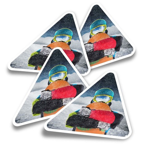 Triangle stickers - 4x,