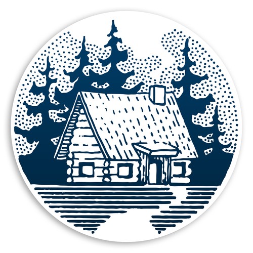 10cm ski log cabin - 2,