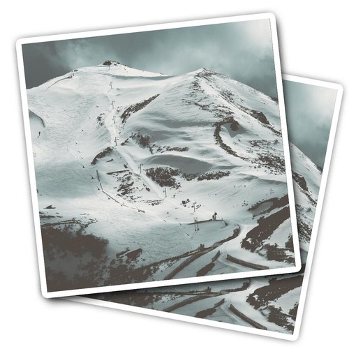 Vinyl stickers ski - vinyl,