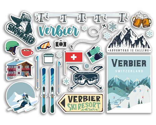 Sticker sheet verbier vinyl - a5,
