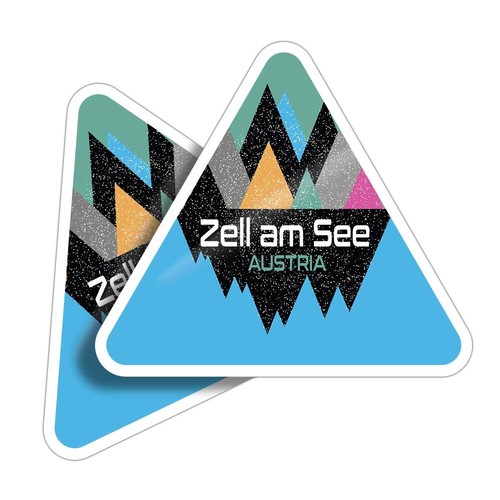Triangle shape vinyl - 2x,