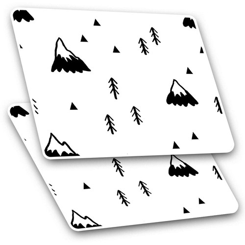 Rectangle stickers 7 5cm - 2, x
