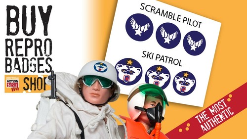 Action man ski patrol helmet - action,
