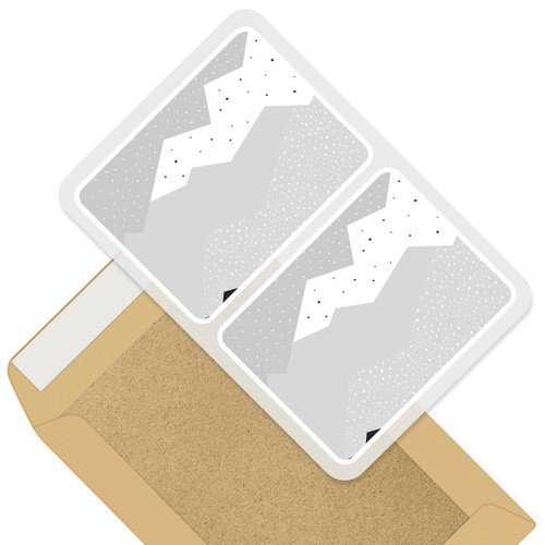 Rectangle stickers 10cm - 2,