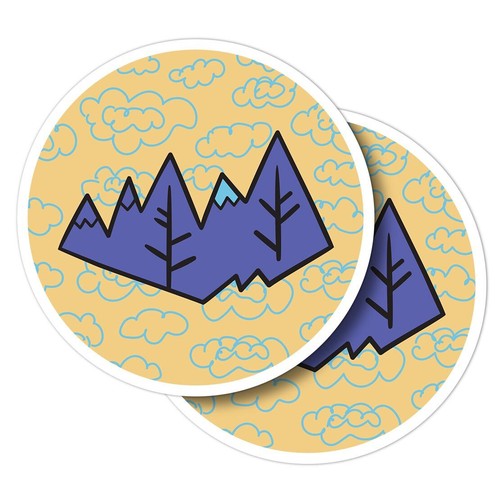 Vinyl stickers cool - 2x,