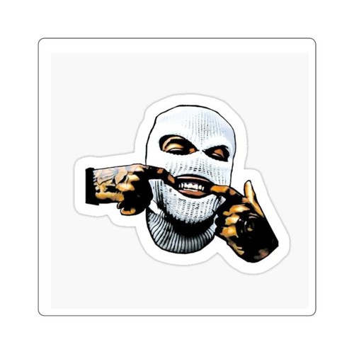 Balaclava skull face square - balaclava,