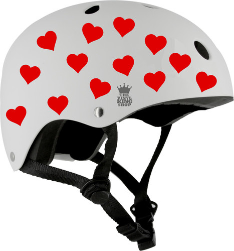 Heart stickers for ski - heart,