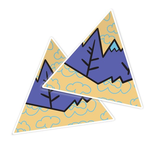 Triangle shape vinyl - shape,