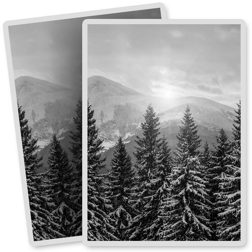 Vinyl stickers 7x10cm bw - 2,