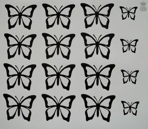 Butterfly vinyl decal - butterfly,