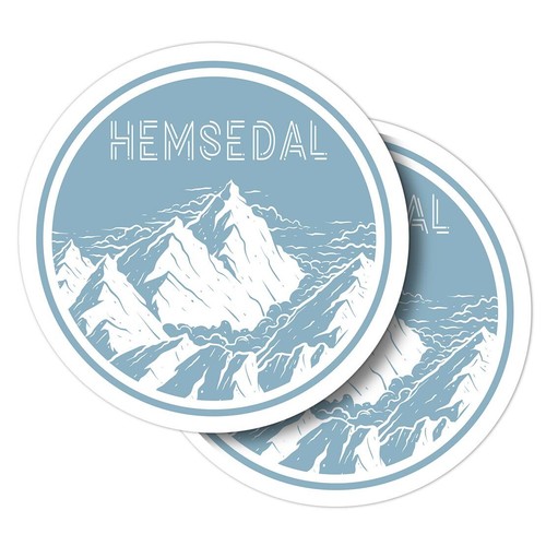 Vinyl stickers hemsedal - stickers,