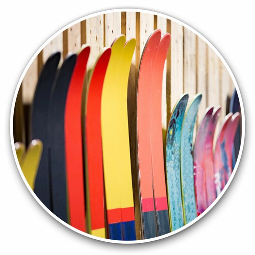 Vinyl stickers 10cm ski - stickers,